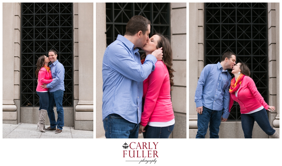 Pink Sweater - Washington DC Engagement - Love Session