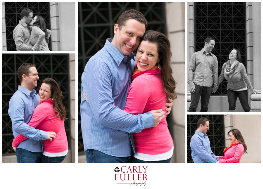 Pink Sweater - Washington DC Engagement - playful Love Session