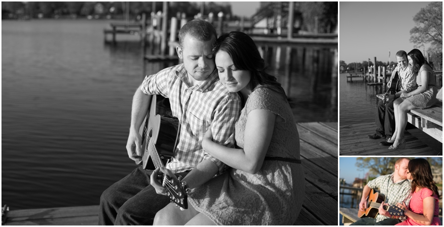 Pasadena Engagement Photograph - Dock Engagement photo