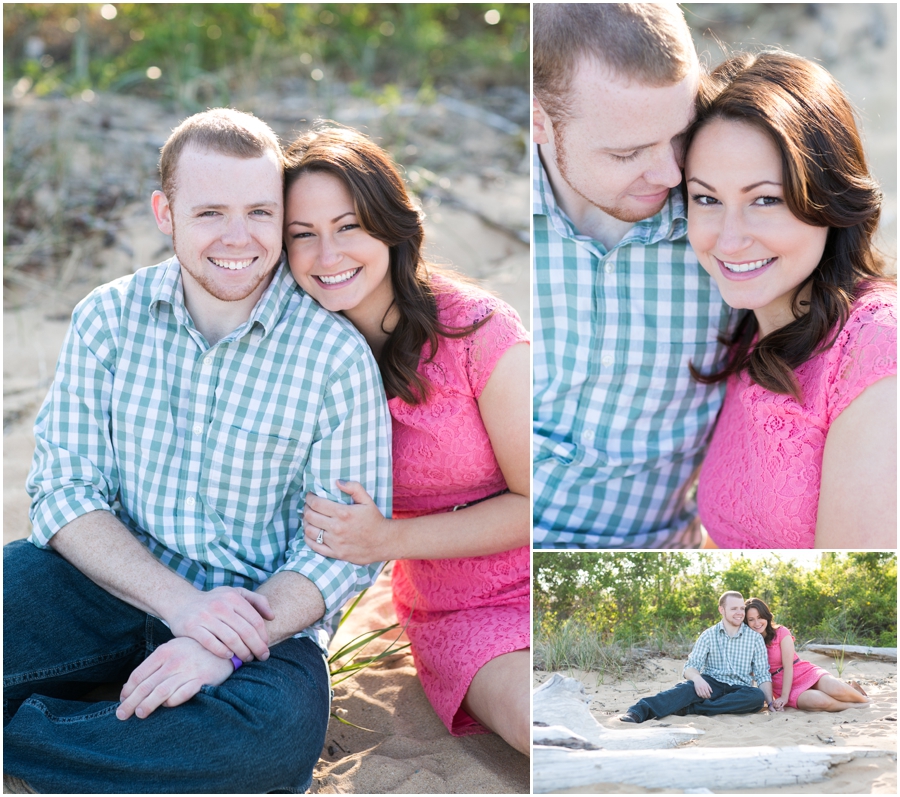 Fort Smallwood Park Engagement Photographer - Beach Engagement Session