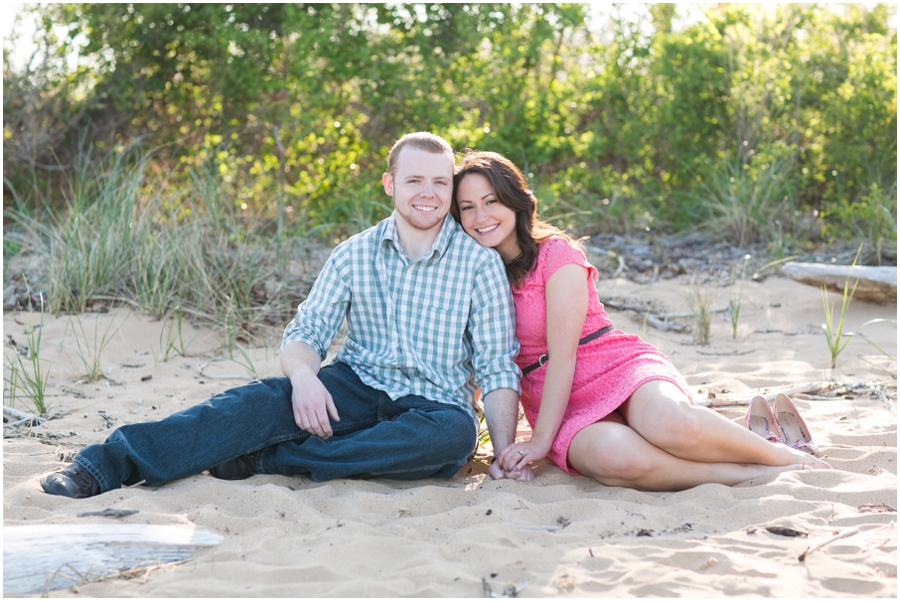 Fort Smallwood Park Engagement Photographer - Spring Beach Engagement Session