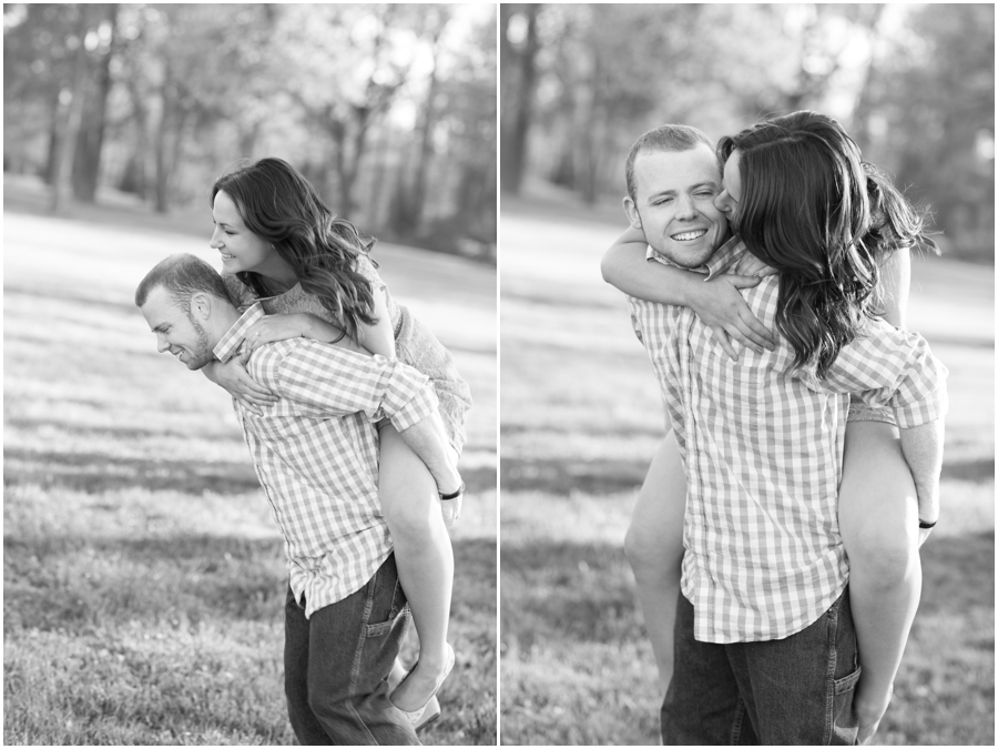 Fort Smallwood Park Engagement Photographer - Spring Engagement Photograph