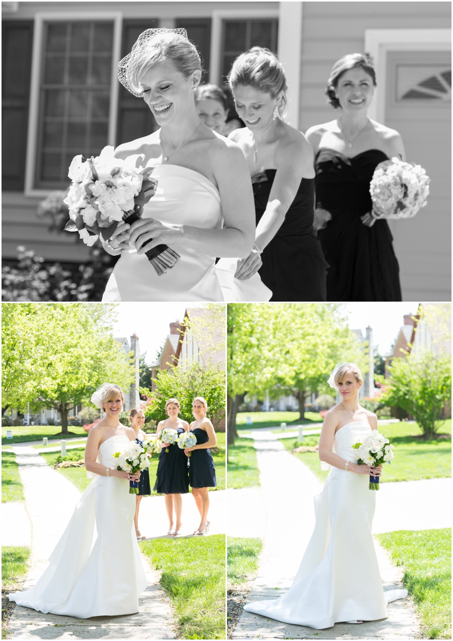 Eastern Shore Wedding Photograph - Crofton Getting Ready - Seton Parish Wedding Ceremony