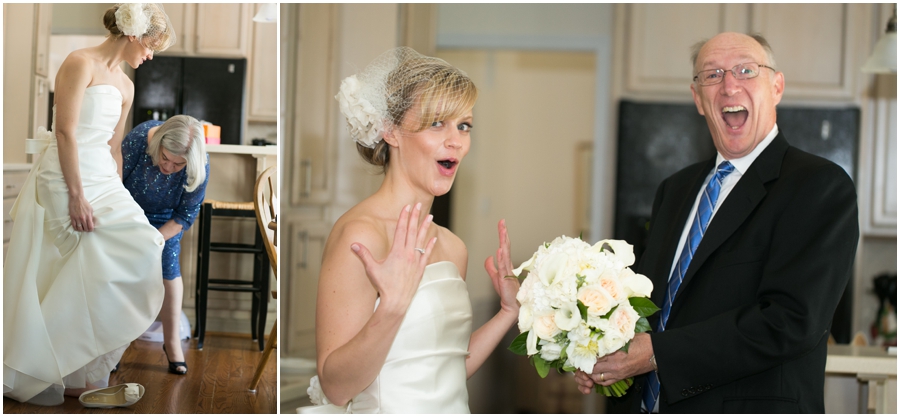 Eastern Shore Wedding Photograph - Crofton Getting Ready - Seton Parish Wedding Ceremony