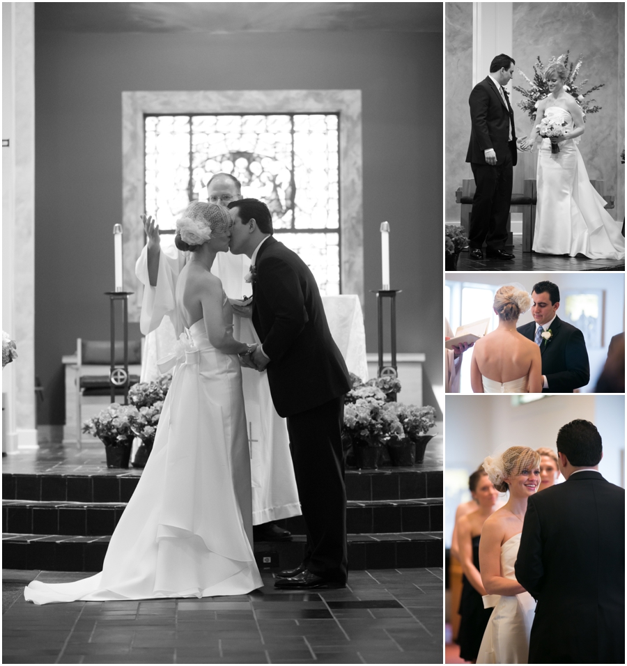 Eastern Shore Wedding Photograph - Seton Parish Wedding Ceremony