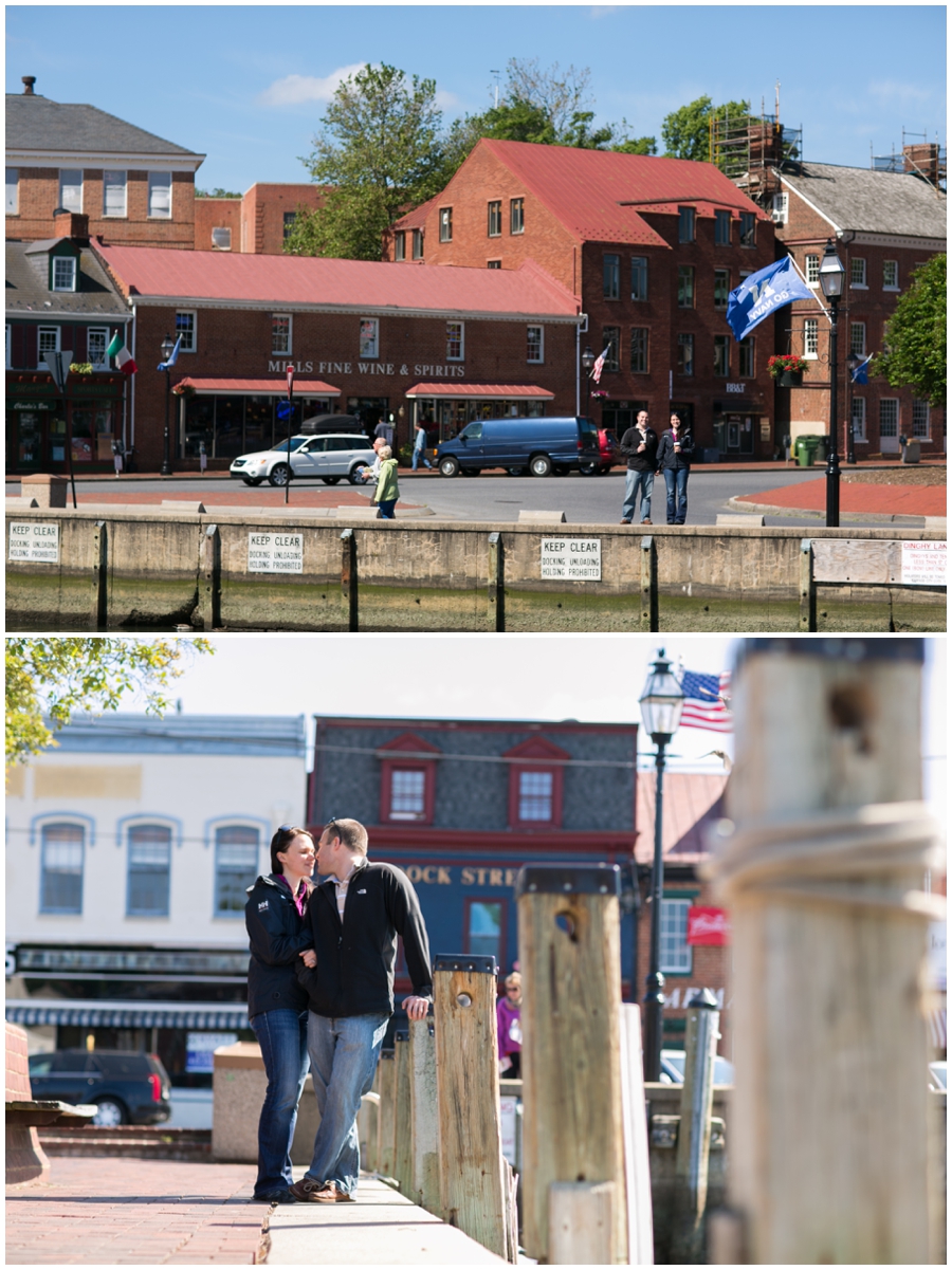 Annapolis Proposal Photographs - Annapolis City Dock Engagement Photographer