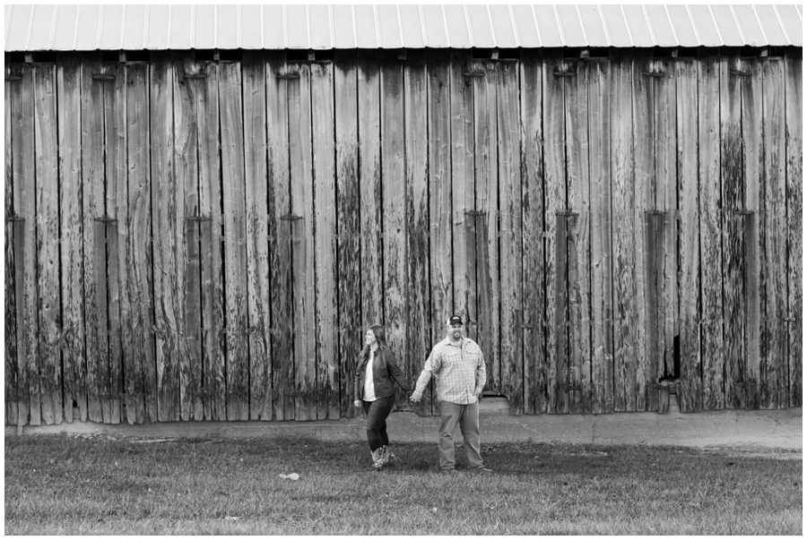 Davidsonville Farm Engagement Photographs - Grey Barn Engagement Photographer