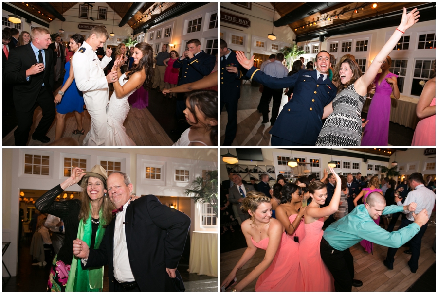 Tavern Ballroom Wedding Reception Photographs - Chesapeake Bay Beach Club Wedding Reception Photographer