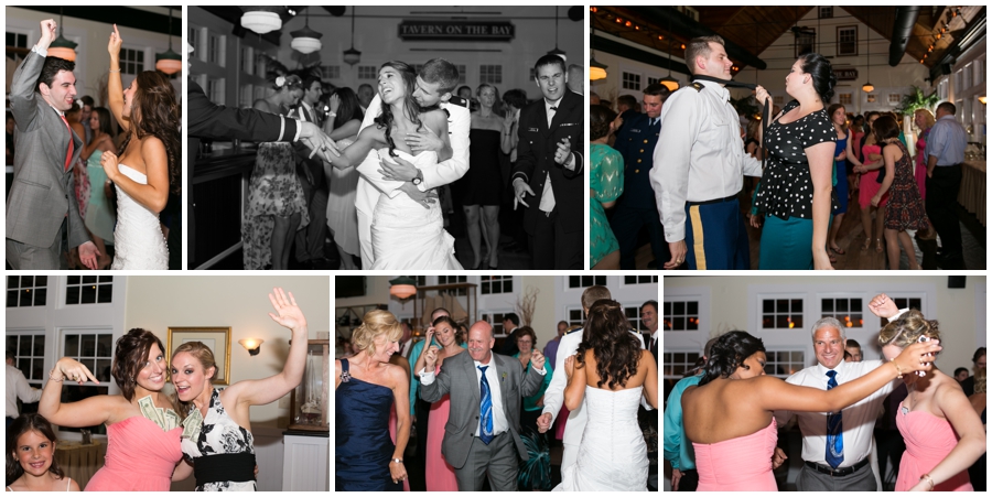 Tavern Ballroom Wedding Reception Photographs - Chesapeake Bay Beach Club Wedding Reception Photographer