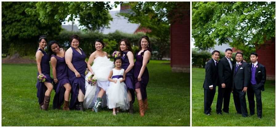 Farm Wedding Photographer - Chic Farm Wedding Photographs