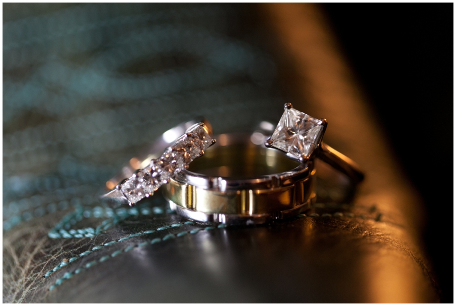 Chic Farm Wedding Details - Wedding Rings