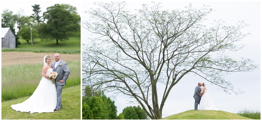 Rolling Field wedding photograph - Davidsonville Country Farm Wedding Photographer