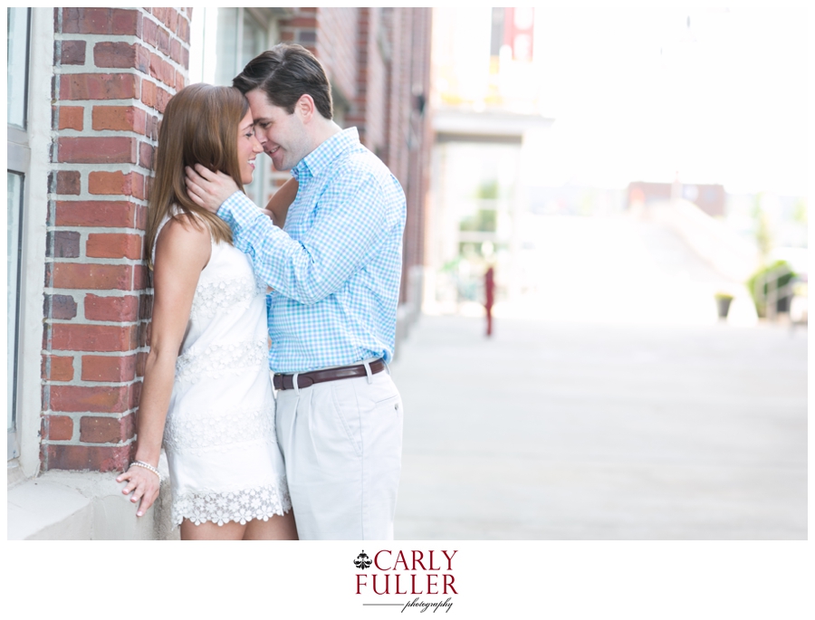 Tide Point Engagement Photographer - Baltimore Waterfront Engagement Photograph