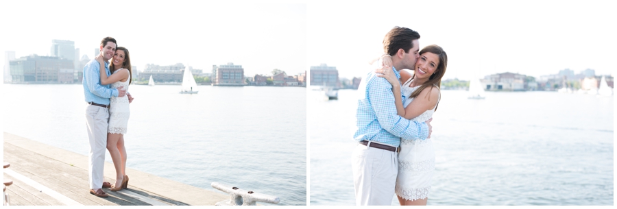 Tide Point Waterfront Photographs - Baltimore Waterfront Engagement Photographs