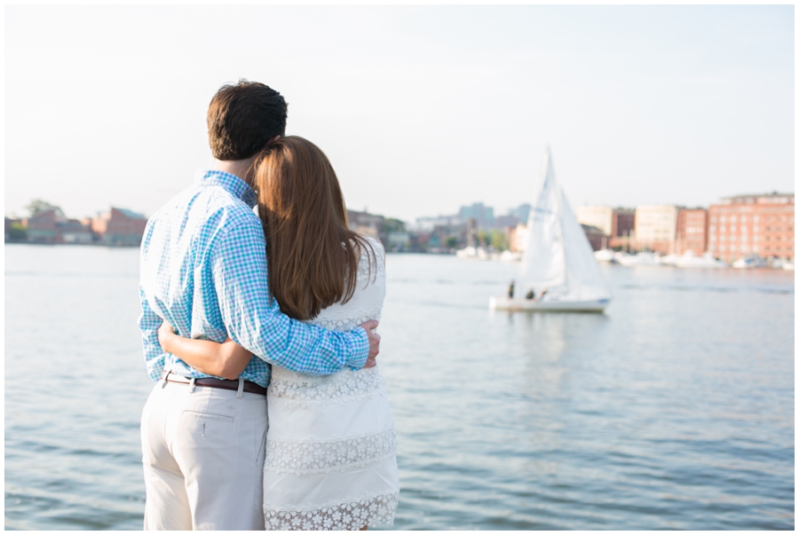 Tide Point Waterfront Photographs - Baltimore Waterfront Engagement Photographs