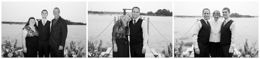 Scituate MA Waterfront Wedding Photograph - MA Destination Wedding Formal