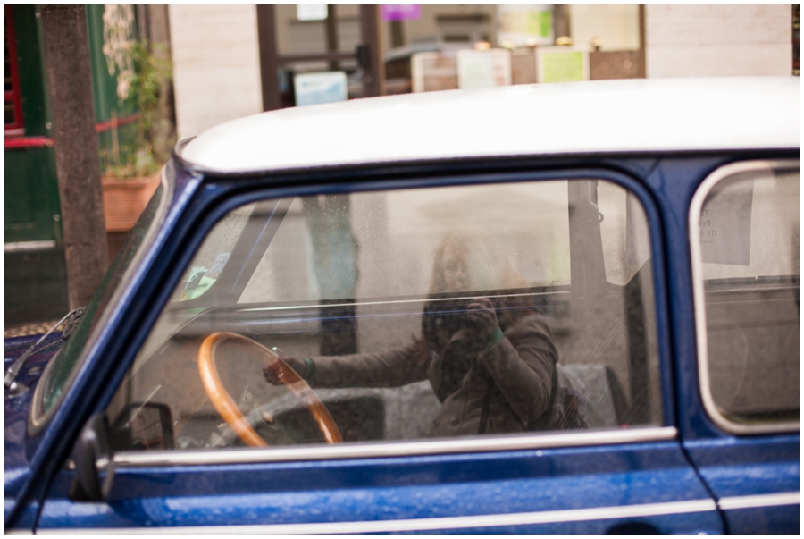 Self Portrait of American Photographer in Paris - Montmartre Cemetery Paris France Image