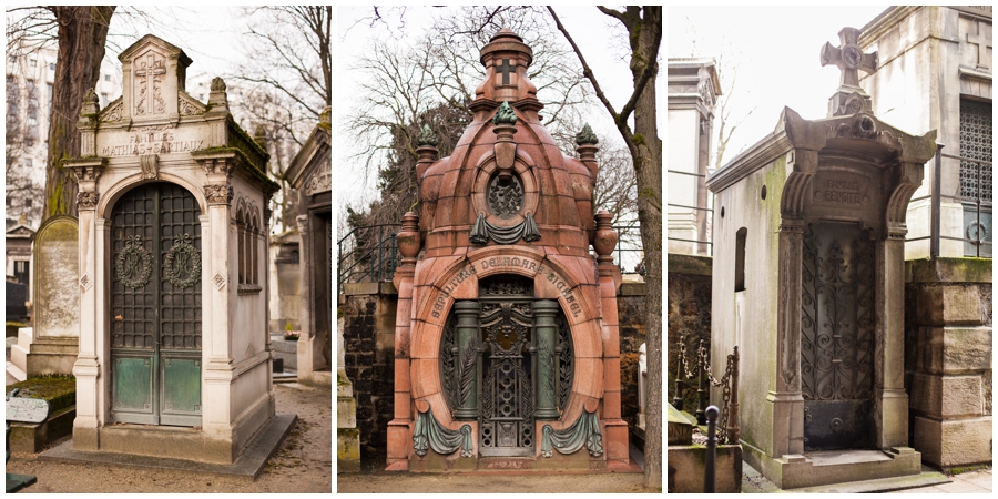 American Photographer in Paris - Montmartre Cemetery Paris France Image