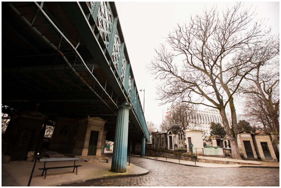 American Photographer in Paris - Montmartre Cemetery Paris France Image