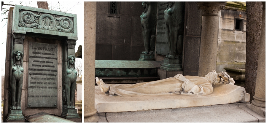 American Photographer in Paris - Montmartre Cemetery Paris France Image