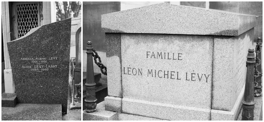 American Photographer in Paris - Montmartre Cemetery Paris France Image