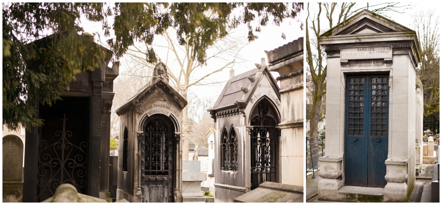 American Photographer in Paris - Montmartre Cemetery Paris France Image