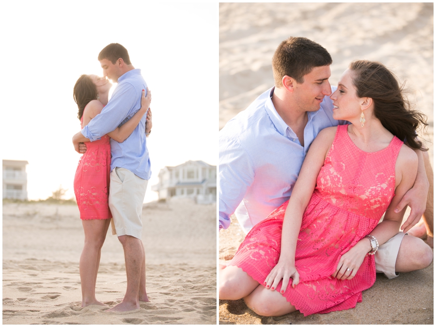 Ocean City Engagement Photographer - Beach lifestyle engagement photograph