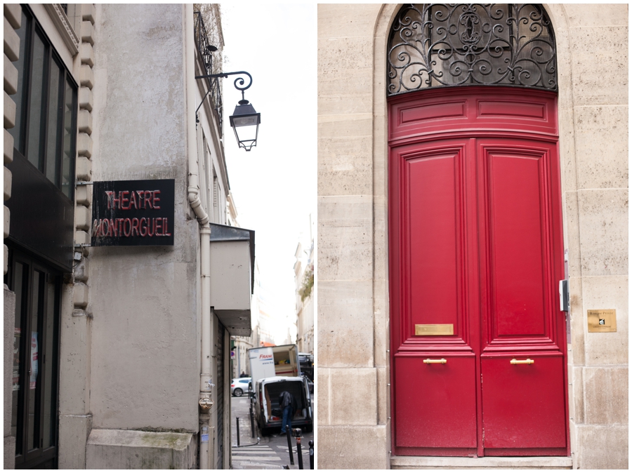 Red Parisian Door - English Speaking Photographer In Paris