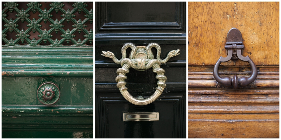 Parisian Door Knockers - American Photography In Paris