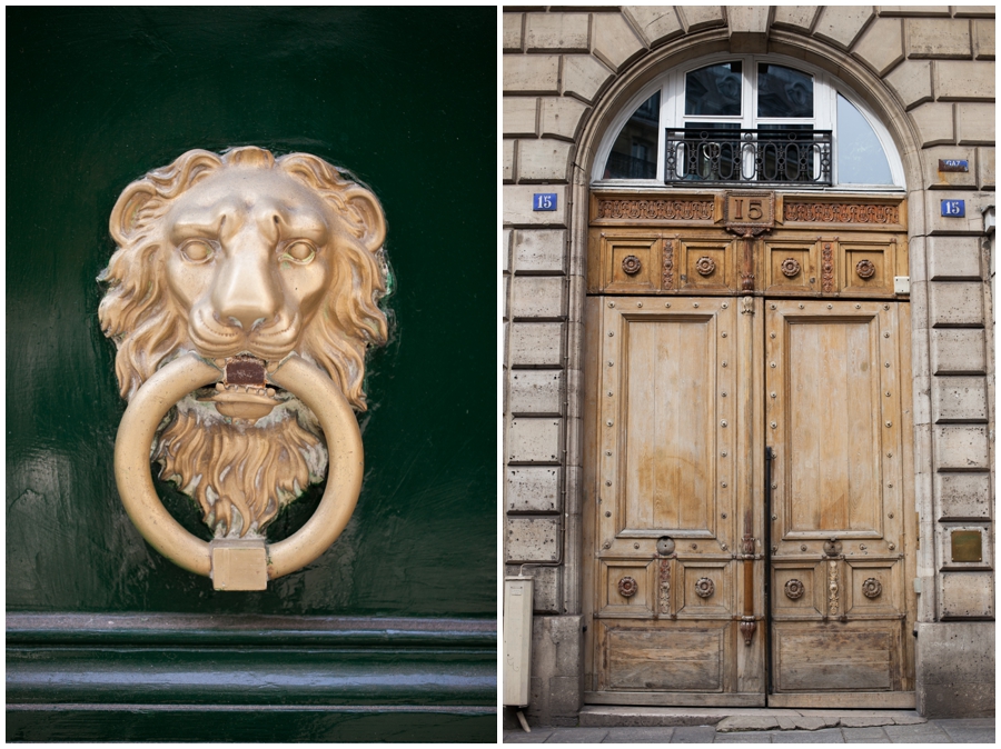 Parisian Door Knockers - English Speaking Photographer In Paris