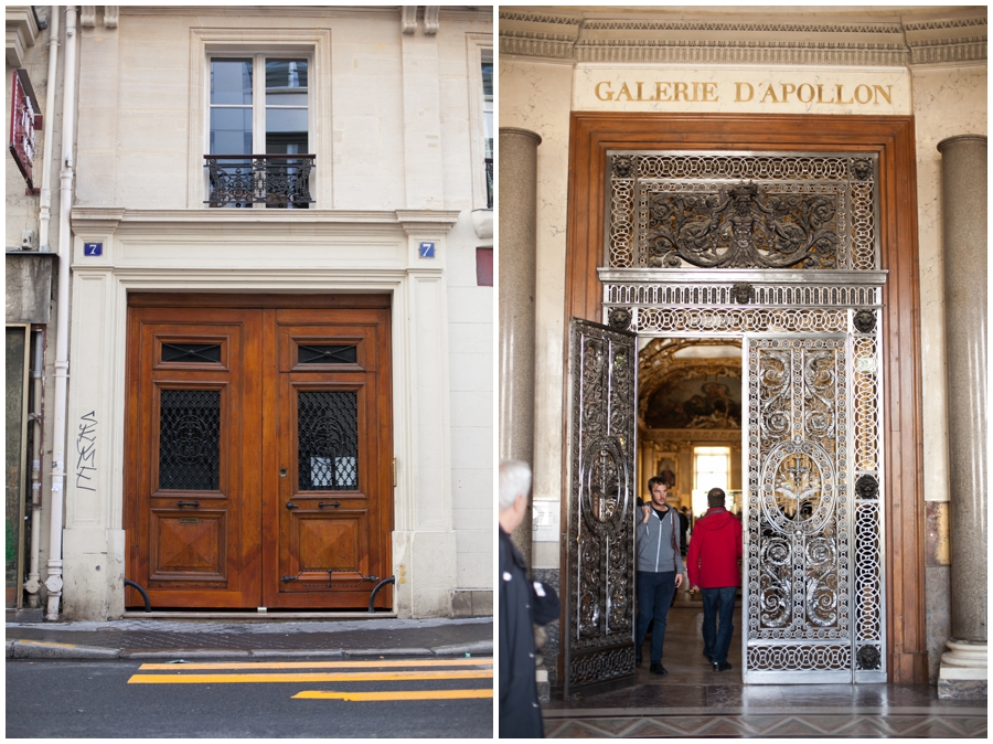 Parisian Door Series - American Photographer In Paris - Louvre Door