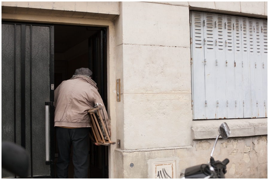 Parisian Door Series - Artist and Photographer In Paris