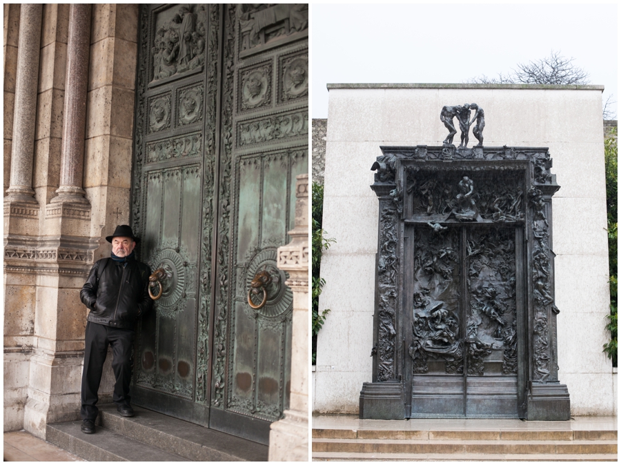 Parisian Door Series - Maryland Photographer In Paris - Rodin Museum Door - La Basilique du Sacré Coeur de Montmartre