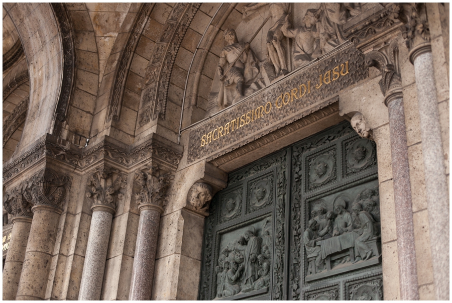 Parisian Door Series - Maryland Photographer In Paris - La Basilique du Sacré Coeur de Montmartre