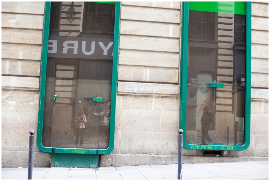 Parisian Door Series - Maryland Photographer In Paris - Reflections in doorways