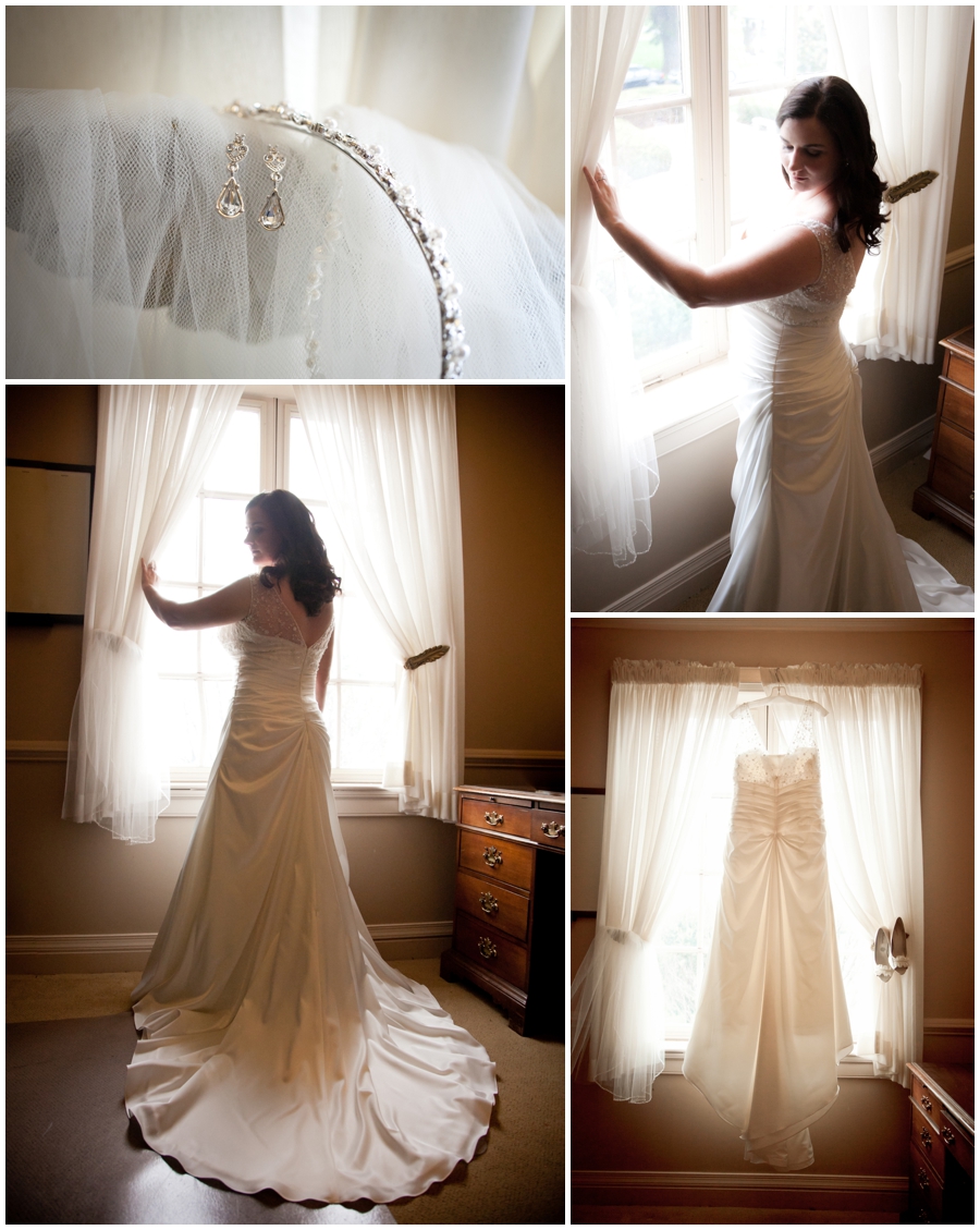 Ann Taylor Bridal Dress - Strathmore Mansion Photographer