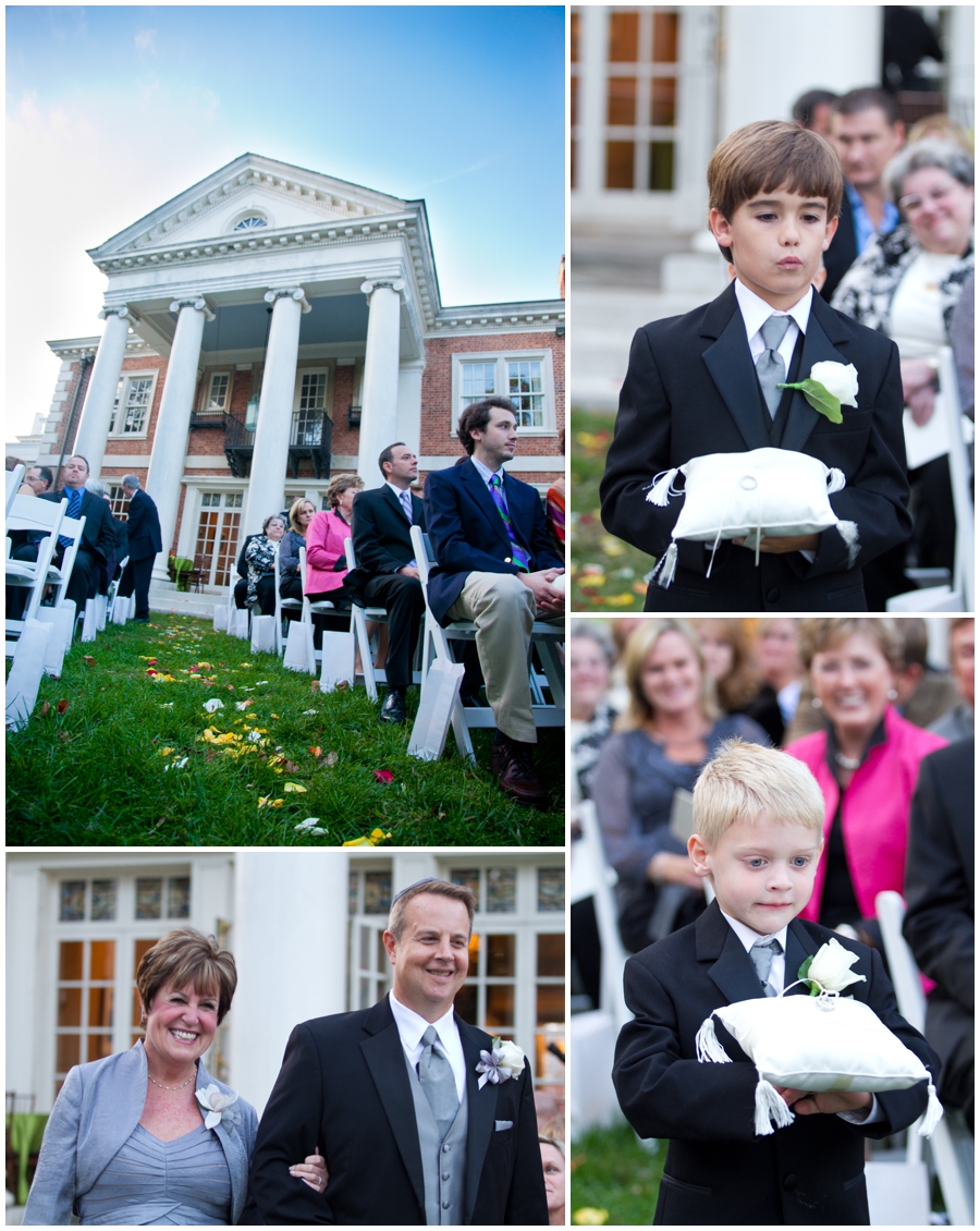 Wedding Ceremony Photograph - The Mansion at Strathmore Wedding Photographer