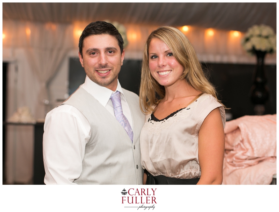 Bride and groom at Grey Rock Mansion