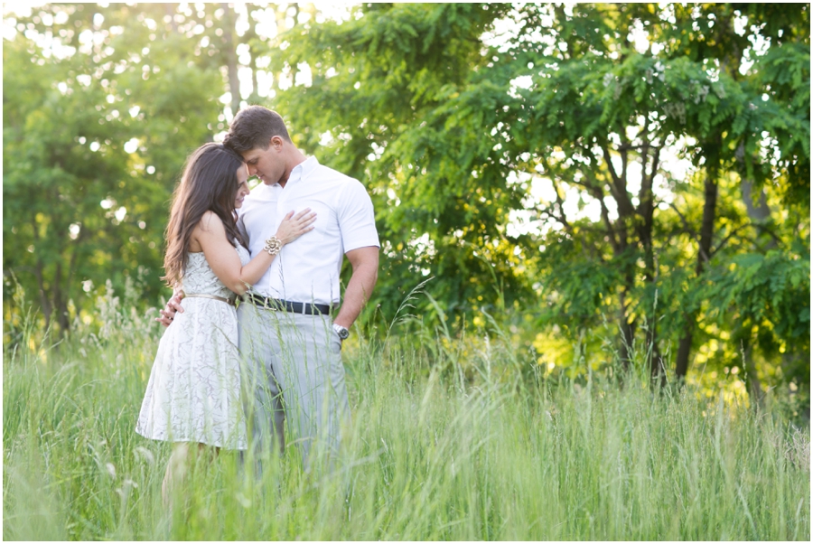 Sunset Engagement Photographer - golden hour engagement - Havre de Grace sunset engagement photography