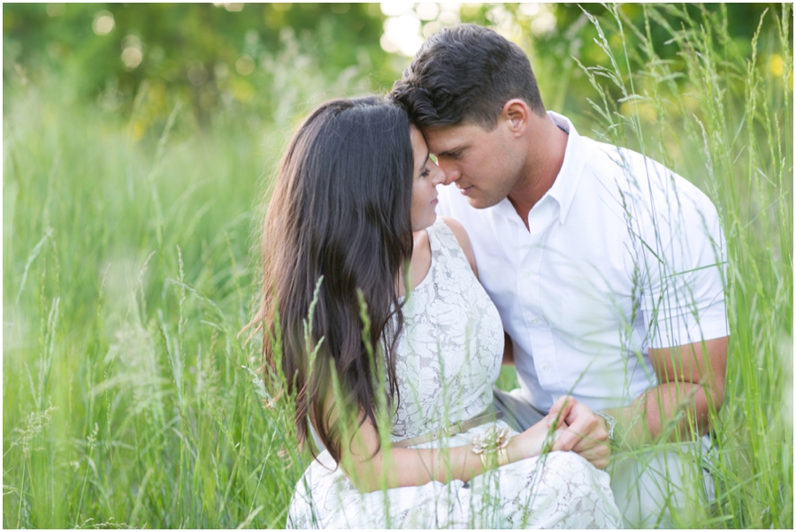 Sunset Engagement Photography - golden hour engagement - Havre de Grace sunset engagement photography