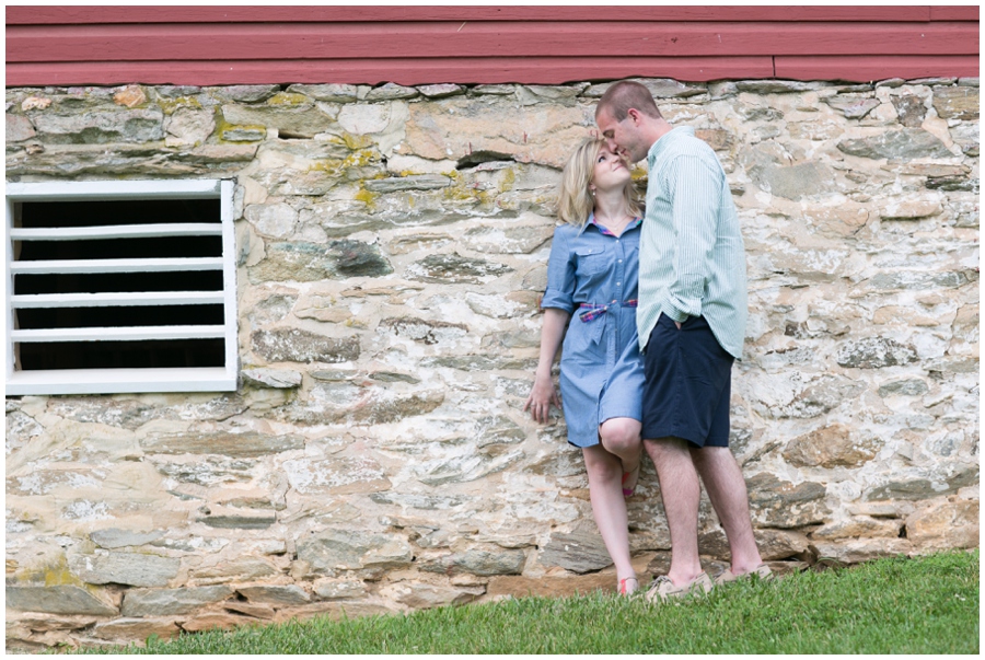 Maryland Agricultural History Farm Park engagement session - Red Barn Engagement Photographer