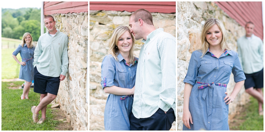 Maryland Agricultural History Farm Park engagement session - Red Barn Engagement Photographer