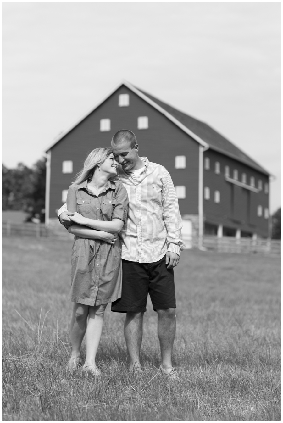 Maryland Agricultural History Farm Park engagement session - Red Barn Engagement Photographer