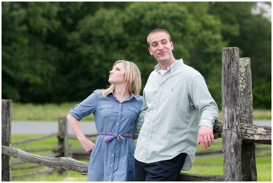 Maryland Agricultural History Farm Park engagement session - Playful Engagement Photographer