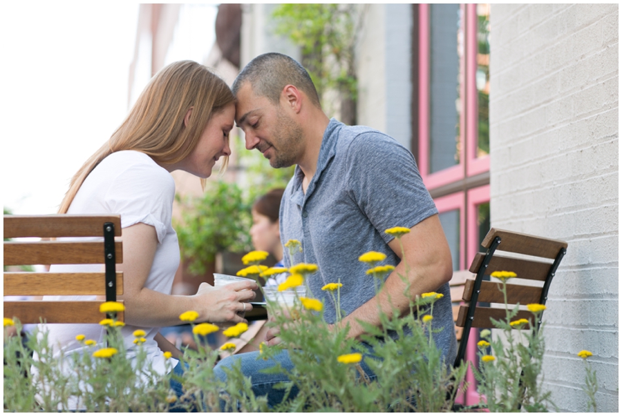 Yellow flowers - Baked and Wired Engagement Photographer