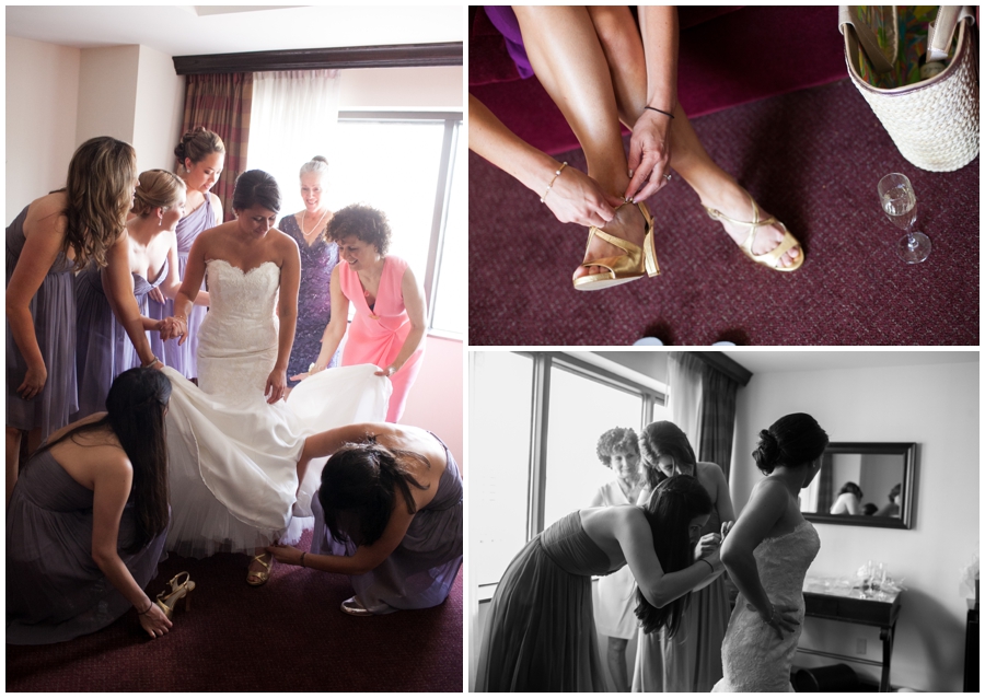 Plumed Serpent Bridal - Hyatt Wedding Bridal Portraits - Bethesda Wedding Dress Details