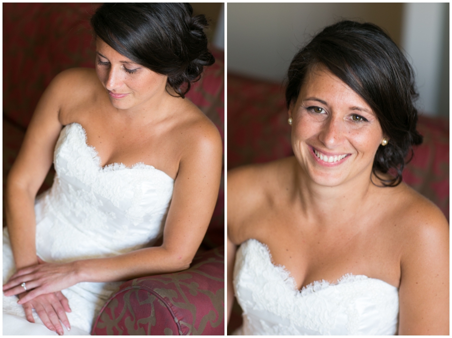 Plumed Serpent Bridal - Hyatt Wedding Bridal Portraits - Bethesda Wedding Dress Details