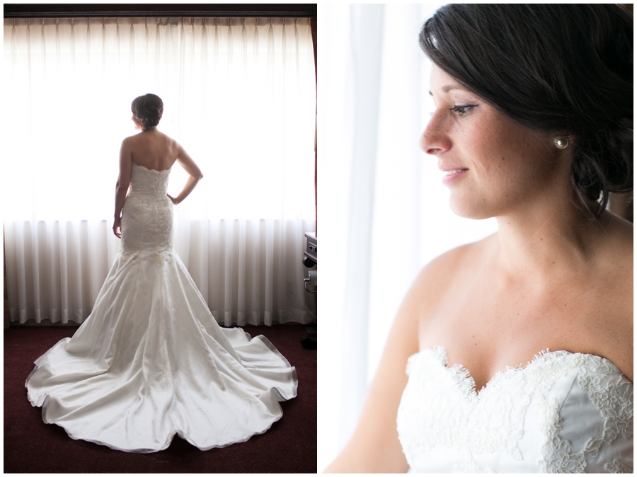 Plumed Serpent Bridal - Hyatt Wedding Bridal Portraits - Bethesda Wedding Dress Details