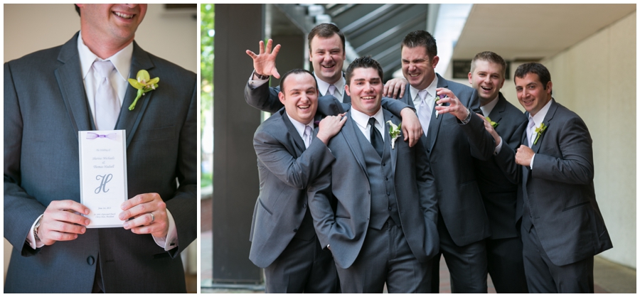 Hyatt Wedding Party Portraits - Bethesda Wedding Party Photographer