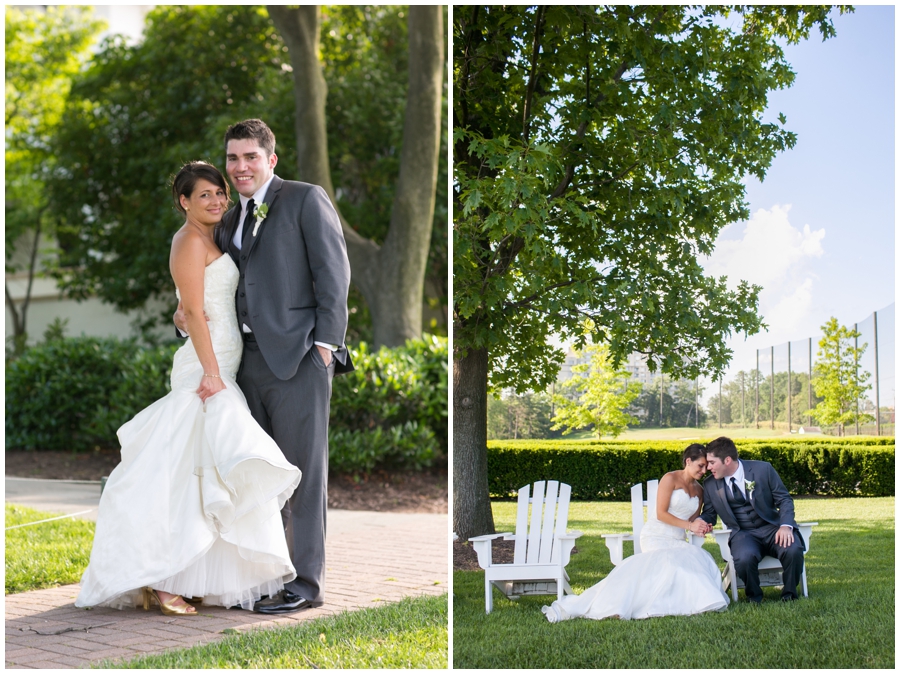 Columbia Country Club Wedding Photographer - Married Couple Photographs - Chevy Chase Mansion Wedding Photographer